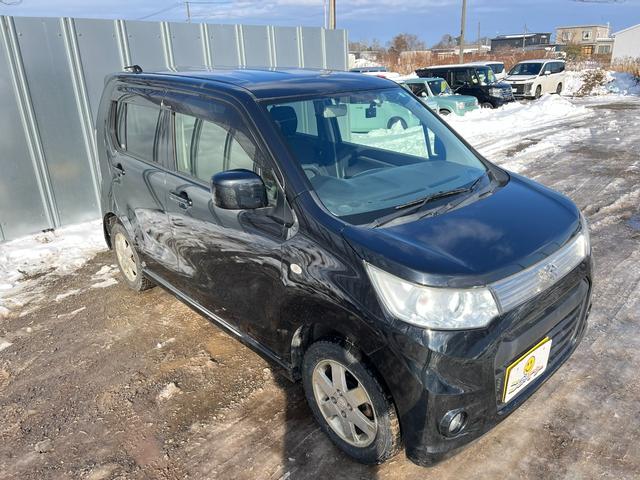 ワゴンＲスティングレー Ｘ　４ＷＤ　社外ナビ＆ＴＶ　スタッドレス装着済　ＥＴＣ　ドラレコ　スマートキー　プッシュスタート　ＨＩＤ　シートヒーター　Ｂｌｕｅｔｏｏｔｈ　冬タイヤ付　修復歴なし（40枚目）