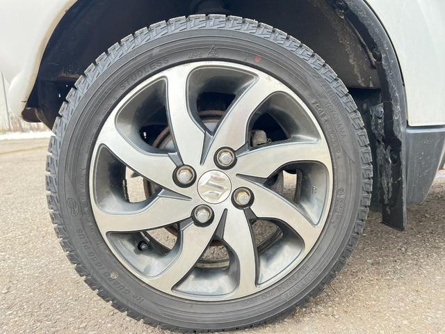 キャリイトラック KCエアコン・パワステ 3方開 4WD 車検R9年7月13日 走行2万キロ スタッドレス装着済 軽トラ オートマ エアコン パワステ 軽トラック 純正AW 冬タイヤ付 社外ディスプレイオーディオ エアロバンパー 修復歴なし(10枚目)