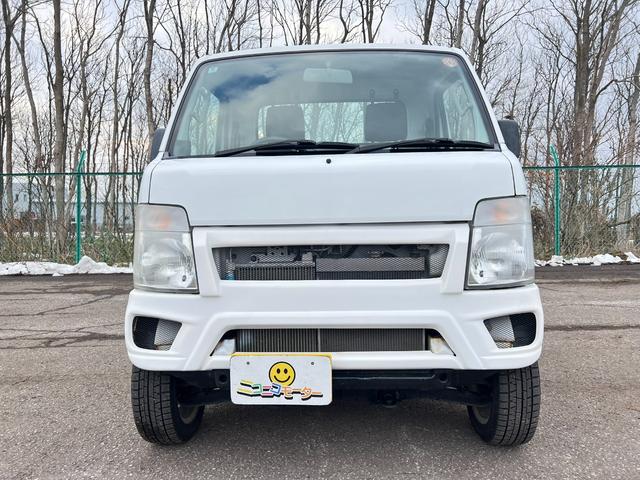 キャリイトラック KCエアコン・パワステ 3方開 4WD 車検R9年7月13日 走行2万キロ スタッドレス装着済 軽トラ オートマ エアコン パワステ 軽トラック 純正AW 冬タイヤ付 社外ディスプレイオーディオ エアロバンパー 修復歴なし(15枚目)