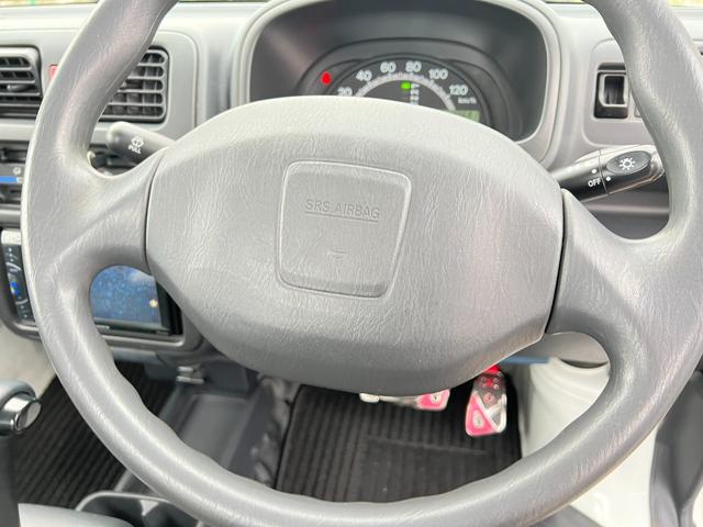 キャリイトラック KCエアコン・パワステ 3方開 4WD 車検R9年7月13日 走行2万キロ スタッドレス装着済 軽トラ オートマ エアコン パワステ 軽トラック 純正AW 冬タイヤ付 社外ディスプレイオーディオ エアロバンパー 修復歴なし(23枚目)