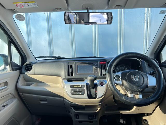 N-WGN G 4WD スタッドレス装着済 社外TV バックカメラ スマートキー プッシュスタート 横滑り防止 黒革シートカバー 社外AW ダンロップ 冬タイヤ付 両側シートヒーター 修復歴なし(19枚目)