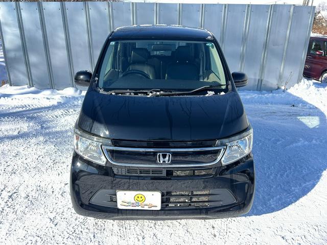 N-WGN G 4WD スタッドレス装着済 社外TV バックカメラ スマートキー プッシュスタート 横滑り防止 黒革シートカバー 社外AW ダンロップ 冬タイヤ付 両側シートヒーター 修復歴なし(20枚目)