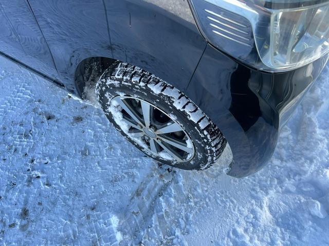 N-WGN G 4WD スタッドレス装着済 社外TV バックカメラ スマートキー プッシュスタート 横滑り防止 黒革シートカバー 社外AW ダンロップ 冬タイヤ付 両側シートヒーター 修復歴なし(24枚目)