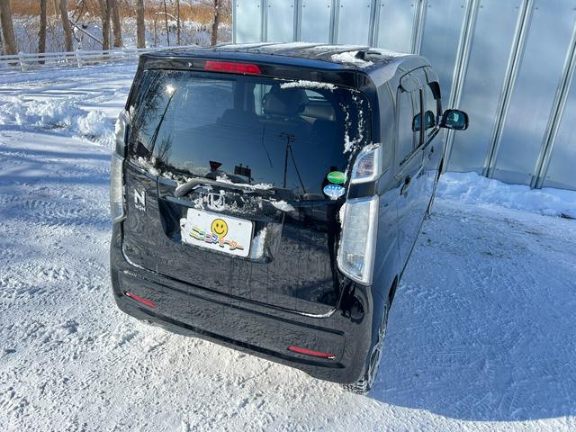 N-WGN G 4WD スタッドレス装着済 社外TV バックカメラ スマートキー プッシュスタート 横滑り防止 黒革シートカバー 社外AW ダンロップ 冬タイヤ付 両側シートヒーター 修復歴なし(38枚目)