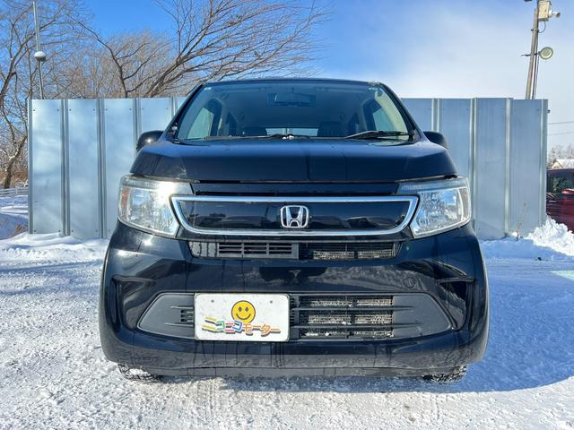 N-WGN G 4WD スタッドレス装着済 社外TV バックカメラ スマートキー プッシュスタート 横滑り防止 黒革シートカバー 社外AW ダンロップ 冬タイヤ付 両側シートヒーター 修復歴なし(40枚目)