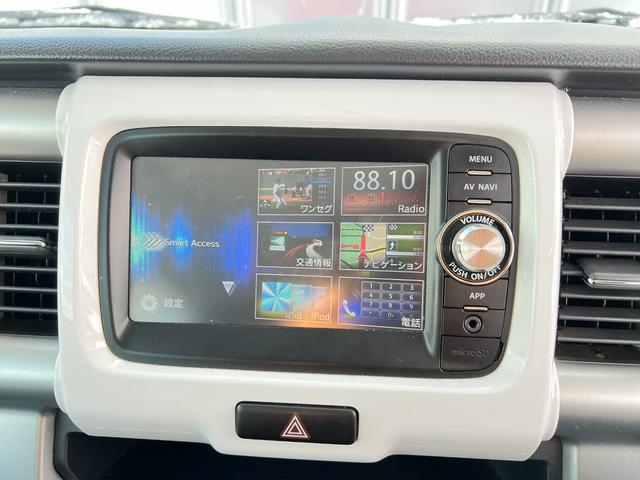 ハスラー Xターボ 4WD 車検R9年7月29日 純正ナビ&TV バックカメラ スタッドレス装着済 Bluetooth ETC スマートキー プッシュスタート レーダーブレーキサポート ブリヂストン 社外AW 修復歴なし(10枚目)
