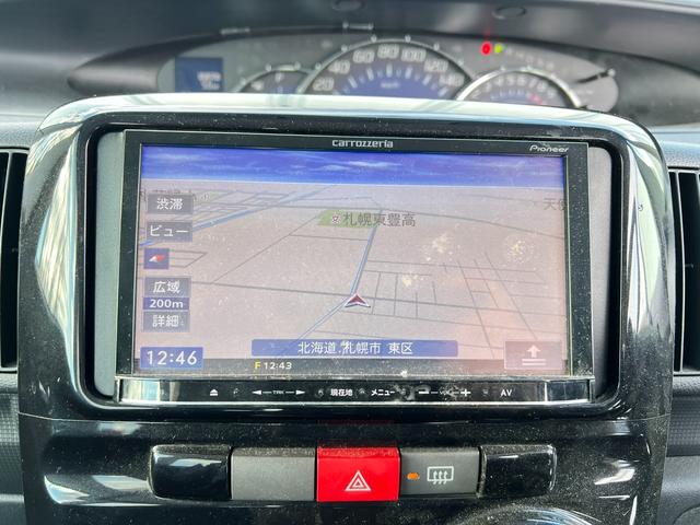 タント Ｇスペシャル　４ＷＤ　車検Ｒ９年１０月２９日　社外ナビ＆ＴＶ　スタッドレス装着済　パワースライドドア　スマートキー　キーフリー　エコアイドル　ブリヂストン　冬タイヤ付　純正ＡＷ（6枚目）