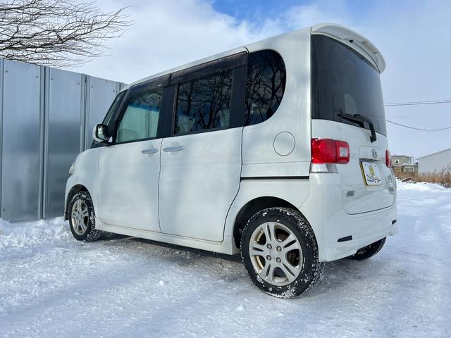 タント Ｇスペシャル　４ＷＤ　車検Ｒ９年１０月２９日　社外ナビ＆ＴＶ　スタッドレス装着済　パワースライドドア　スマートキー　キーフリー　エコアイドル　ブリヂストン　冬タイヤ付　純正ＡＷ（12枚目）