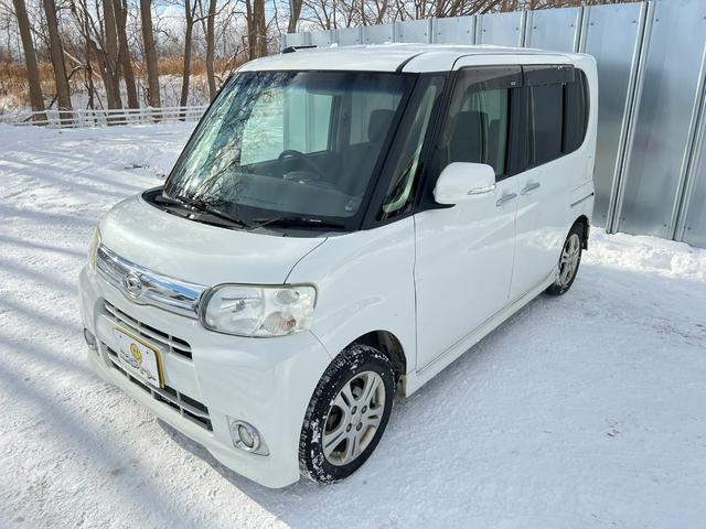 タント Ｇスペシャル　４ＷＤ　車検Ｒ９年１０月２９日　社外ナビ＆ＴＶ　スタッドレス装着済　パワースライドドア　スマートキー　キーフリー　エコアイドル　ブリヂストン　冬タイヤ付　純正ＡＷ（47枚目）