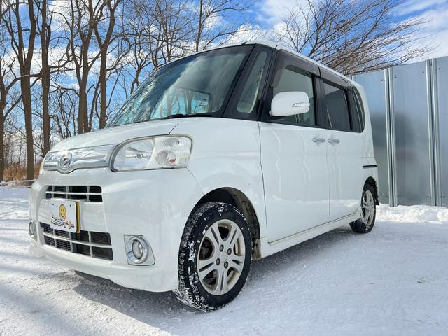 タント Ｇスペシャル　４ＷＤ　車検Ｒ９年１０月２９日　社外ナビ＆ＴＶ　スタッドレス装着済　パワースライドドア　スマートキー　キーフリー　エコアイドル　ブリヂストン　冬タイヤ付　純正ＡＷ（49枚目）