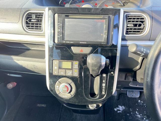 タント カスタムＲＳ　４ＷＤ　車検Ｒ９年３月１９日　ターボ　スタッドレス装着済　両側パワースライドドア　スマートキー　プッシュスタート　社外ディスプレイオーディオ　ブリヂストン　冬タイヤ　社外ＡＷ　エコアイドル　修復歴なし（21枚目）