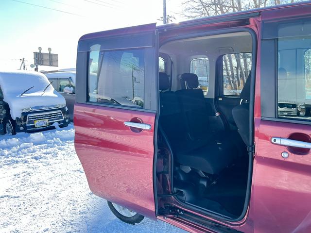 タント カスタムＲＳ　４ＷＤ　車検Ｒ９年３月１９日　ターボ　スタッドレス装着済　両側パワースライドドア　スマートキー　プッシュスタート　社外ディスプレイオーディオ　ブリヂストン　冬タイヤ　社外ＡＷ　エコアイドル　修復歴なし（29枚目）