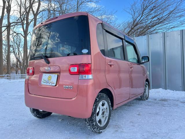 タント Ｘ　４ＷＤ　社外ナビ＆ＴＶ　スタッドレス装着済　スマートキー　キーフリー　スライドドア　冬タイヤ付　修復歴なし（17枚目）