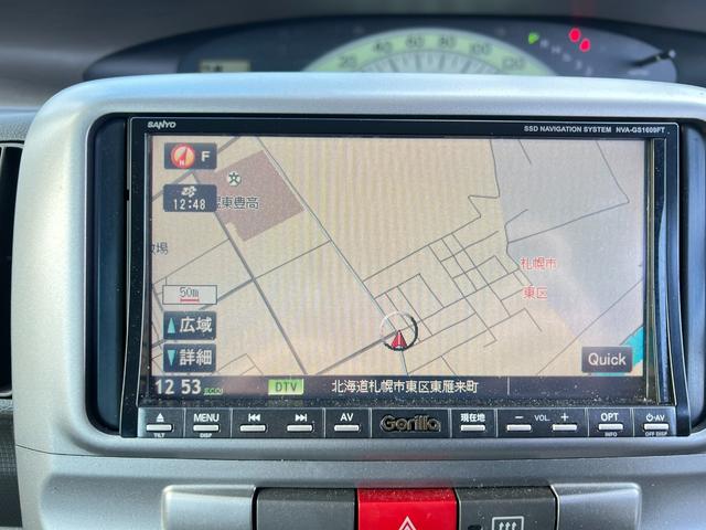 タント Ｘ　４ＷＤ　社外ナビ＆ＴＶ　スタッドレス装着済　スマートキー　キーフリー　スライドドア　冬タイヤ付　修復歴なし（27枚目）