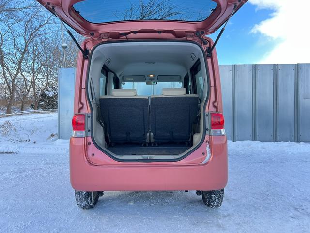 タント Ｘ　４ＷＤ　社外ナビ＆ＴＶ　スタッドレス装着済　スマートキー　キーフリー　スライドドア　冬タイヤ付　修復歴なし（28枚目）