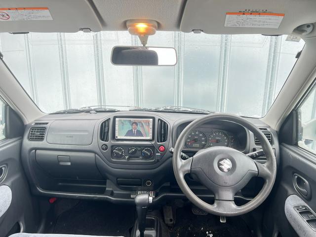 Ｋｅｉ Ｂターボ　４ＷＤ　ターボ　社外ナビ＆ＴＶ　スタッドレス装着済　交換不要タイミングチェーン　シートヒーター　ブリヂストン　冬タイヤ　社外ＡＷ　オートマ（6枚目）