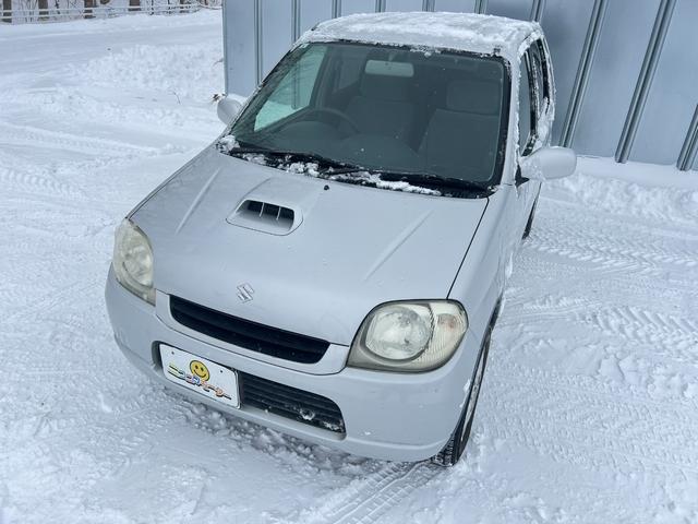 Ｋｅｉ Ｂターボ　４ＷＤ　ターボ　社外ナビ＆ＴＶ　スタッドレス装着済　交換不要タイミングチェーン　シートヒーター　ブリヂストン　冬タイヤ　社外ＡＷ　オートマ（9枚目）