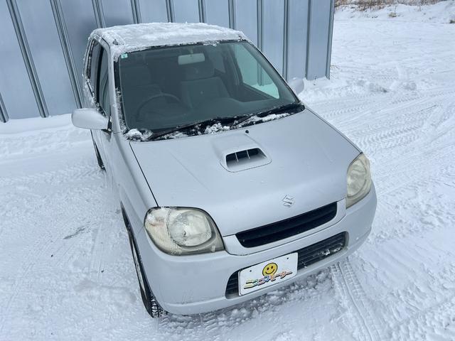 Ｋｅｉ Ｂターボ　４ＷＤ　ターボ　社外ナビ＆ＴＶ　スタッドレス装着済　交換不要タイミングチェーン　シートヒーター　ブリヂストン　冬タイヤ　社外ＡＷ　オートマ（20枚目）