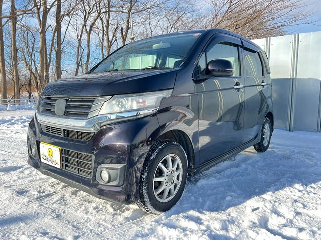 Ｎ－ＷＧＮカスタム Ｇ　４ＷＤ　車検Ｒ９年２月１８日　スタッドレス装着済　スマートキー　プッシュスタート　純正オーディオ　社外ＡＷ　冬タイヤ付　ＡＢＳ　横滑り防止　修復歴なし（22枚目）