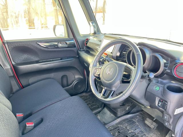 N-BOXカスタム G・Lパッケージ 4WD ナビ TV Bカメ 1オーナー スタッドレス装着 パワースライドドア スマートキー プッシュスタート エンスタ Bluetooth 冬タイヤ付 社外AW シートヒーター 横滑り防止 修復歴なし(39枚目)