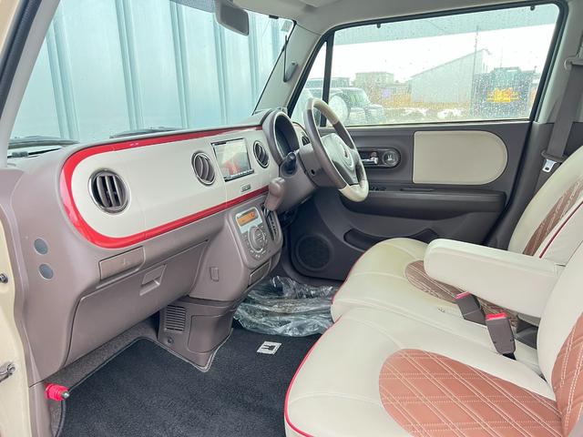 アルトラパンショコラ Ｘ　４ＷＤ　社外ナビ＆ＴＶ　スタッドレス装着済　ＥＴＣ　スマートキー　プッシュスタート　シートヒーター　アイドリングストップ　Ｂｌｕｅｔｏｏｔｈ　エンジンスターター　レーダー　社外ＡＷ　冬タイヤ　修復歴無（17枚目）
