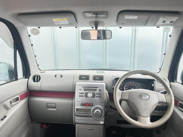 ムーヴコンテ Ｘ　リミテッド　４ＷＤ　車検Ｒ９年７月１８日　スタッドレス装着済　キーフリー　パワーシート　社外ＡＷ　ブリヂストン　冬タイヤ　　純正オーディオ　ミラーウィンカー　フォグ　交換不要タイミングチェーン（5枚目）