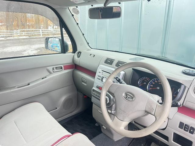 ムーヴコンテ Ｘ　リミテッド　４ＷＤ　車検Ｒ９年７月１８日　スタッドレス装着済　キーフリー　パワーシート　社外ＡＷ　ブリヂストン　冬タイヤ　　純正オーディオ　ミラーウィンカー　フォグ　交換不要タイミングチェーン（24枚目）