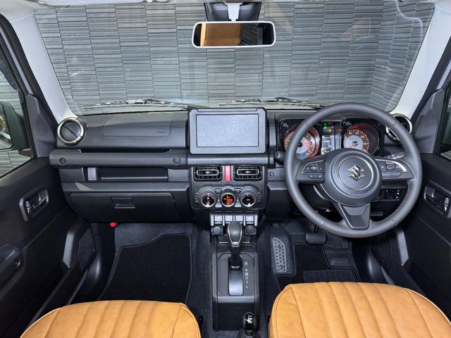 ジムニー ＸＣ　登録済未使用車　新品クラッツィオヴィンテージシートカバー　新品パイプＦ／Ｒバンパー　新品小型テールランプ　新品ナンバー移設キット　新品ホイールアピオワイルドボアＳＲ　新品タイヤトーヨーＲ／Ｔ（57枚目）