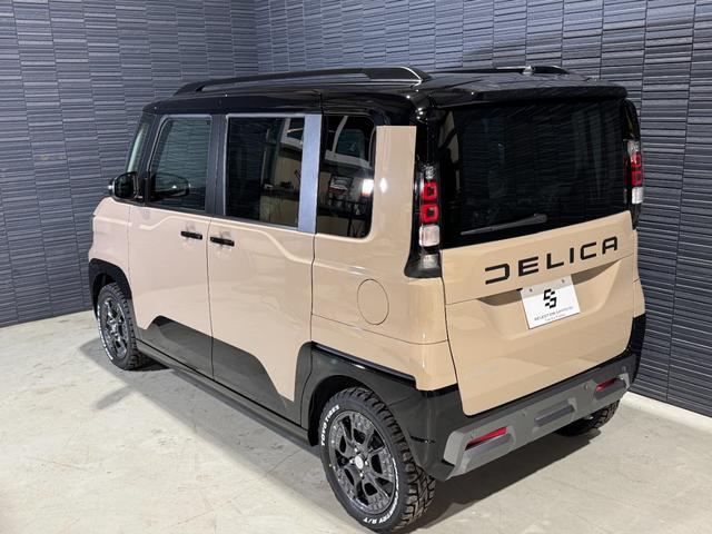 デリカミニ Ｔ　プレミアム　ブラックエンブレムセット　トーヨーＲ／Ｔタイヤ　ルーフレール　寒冷地プラスパッケージ（ＬＥＤリアフォグランプ・フロントワイパーデアイサー・スタートアップヒーター）　２トーンカラー　サンプルカー（66枚目）