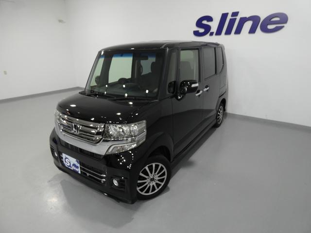 Ｎ－ＢＯＸカスタム Ｇ・ターボＬパッケージ　４ＷＤ　寒冷地仕様　インタークーラーターボ　パワースライドドア　ナビＴＶ　バックカメラ　ブラック　プッシュスタート　シートヒーター　クルーズコントロール　車検令和９年１０月（2枚目）