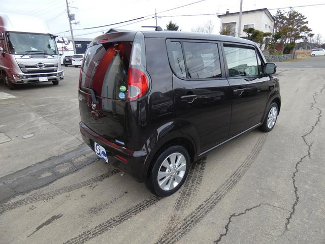 モコ X FOUR 4WD 寒冷地仕様 プッシュスタート ナビTV エンジンスターター 車検令和9年12月 バックカメラ 走行距離91000キロ ブラウン(5枚目)