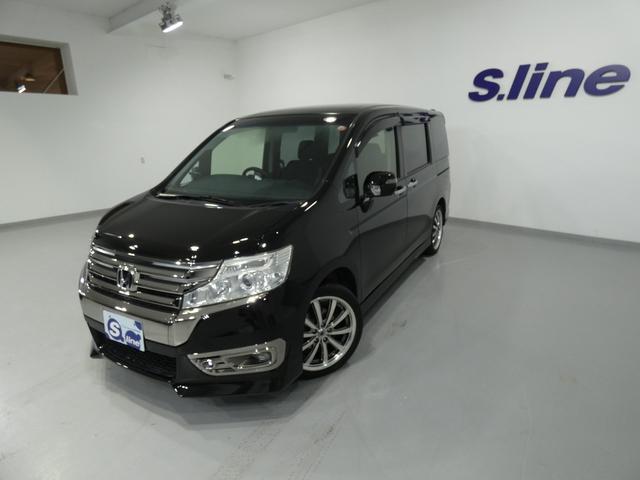 ステップワゴンスパーダ Ｚ　クールスピリット　４ＷＤ　寒冷地仕様　両側パワースライドドア　ハーフレザーシート　クルーズコントロール　エンジンスターター　スマートキー　社外ＡＷ　フリップダウンモニター　アクティブコーナリングライト　キャプテンシート（5枚目）