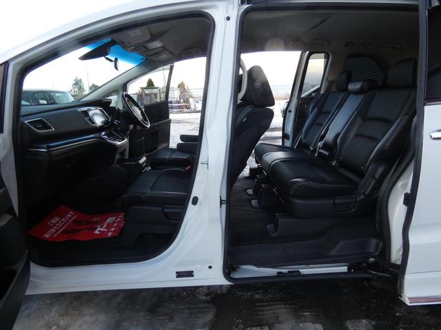 オデッセイ アブソルート　４ＷＤ　寒冷地仕様　両側パワースライドドア　フルセグナビ　ＣＴＢＡ　車検令和９年１２月　ハーフレザーシート　クルーズコントロール　フルフラットシート（23枚目）