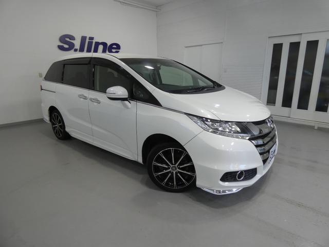 オデッセイ アブソルート　４ＷＤ　寒冷地仕様　両側パワースライドドア　フルセグナビ　ＣＴＢＡ　車検令和９年１２月　ハーフレザーシート　クルーズコントロール　フルフラットシート（41枚目）