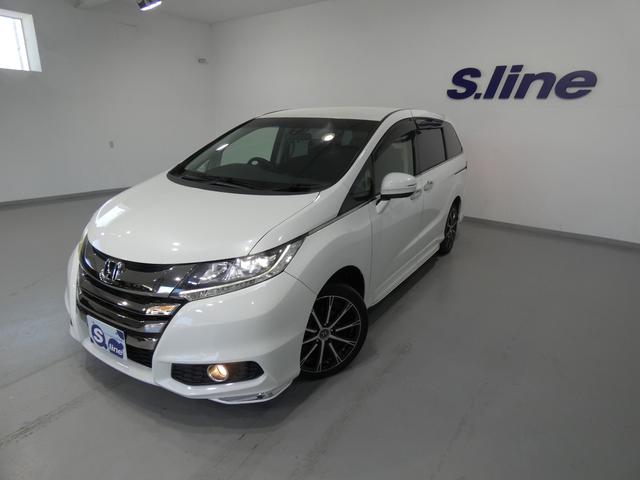 オデッセイ アブソルート　４ＷＤ　寒冷地仕様　両側パワースライドドア　フルセグナビ　ＣＴＢＡ　車検令和９年１２月　ハーフレザーシート　クルーズコントロール　フルフラットシート（43枚目）