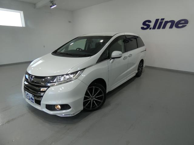 オデッセイ アブソルート　４ＷＤ　寒冷地仕様　両側パワースライドドア　フルセグナビ　ＣＴＢＡ　車検令和９年１２月　ハーフレザーシート　クルーズコントロール　フルフラットシート（44枚目）