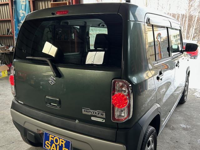 ハスラー Ｇターボ　修復歴なし　４ＷＤ　ＥＴＣ　ナビ　レーダーブレーキサポート　シートヒーター（8枚目）
