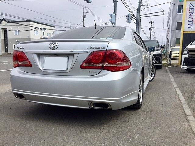 トヨタ クラウン ２ ５アスリートｉ ｆｏｕｒ ナビｐｋｇ フルエアロ 寒冷地 99 8万円 平成年 08年 北海道 中古車 価格 Com