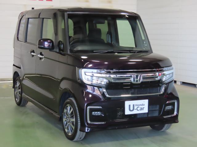 Ｎ－ＢＯＸカスタム Ｌ　４ＷＤ　バックカメラ　両側スライド・片側電動　アルミホイール　シートヒーター　オートクルーズコントロール　アイドリングストップ　衝突防止システム　ＬＥＤヘッドランプ　クリアランスソナー　スマートキー（4枚目）