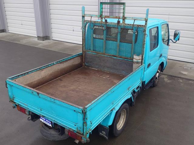 ダイナトラック 　Ｗキャブ　木製フルジャストロー　ワンオーナー　パワーウィンドウ　パワーステアリング（12枚目）