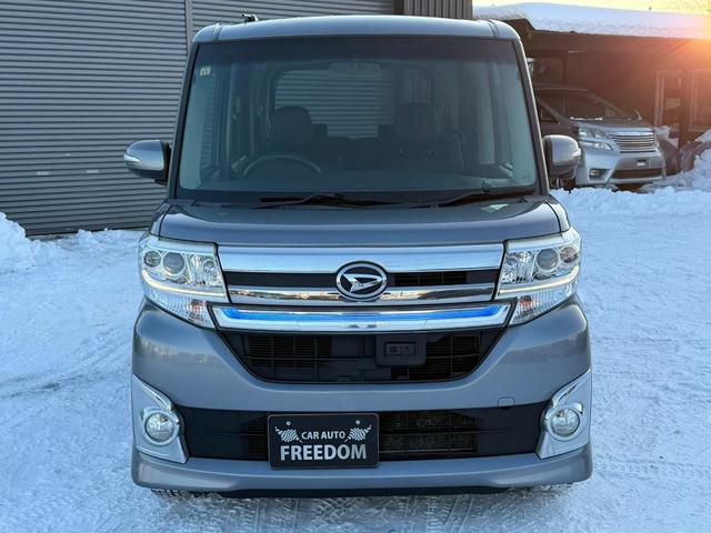 タント カスタムＸ　トップエディションＳＡ　ＨＤＤナビ　地デジＴＶ　ＢＴオーディオ　バックカメラ　スマートキー　プッシュスタート　衝突軽減ブレーキ　横滑り防止機能　ＬＥＤヘッドライト　タイミングベルト交換不要車（2枚目）