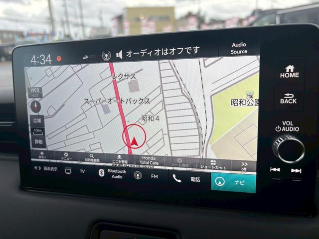 ヴェゼル ｅ：ＨＥＶ　Ｚ　届出済未使用車　４ＷＤ　純正９インチディスプレイ　Ｂｌｕｅｔｏｏｔｈ　アラウンドビューモニター　寒冷地仕様　パワーバックドア　ブラインドスポットモニター　クルコン　レーンアシスト　クリアランスソナー（19枚目）