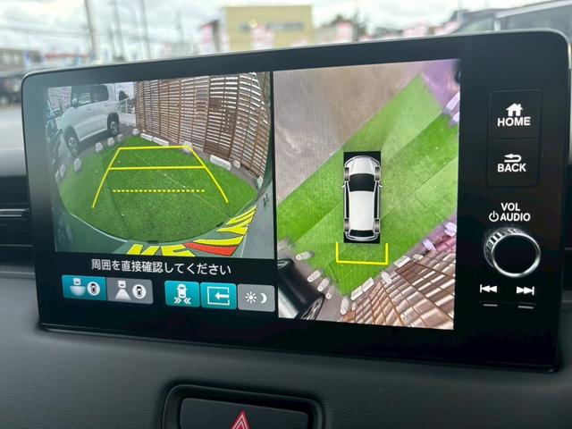 ヴェゼル ｅ：ＨＥＶ　Ｚ　届出済未使用車　４ＷＤ　純正９インチディスプレイ　Ｂｌｕｅｔｏｏｔｈ　アラウンドビューモニター　寒冷地仕様　パワーバックドア　ブラインドスポットモニター　クルコン　レーンアシスト　クリアランスソナー（20枚目）