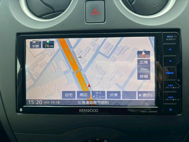 ノート Ｘ　ＦＯＵＲ　パートタイム４ＷＤ　社外フルセグナビ　バックカメラ　Ｂｌｕｅｔｏｏｔｈ　衝突軽減防止　横滑り防止　レーンアシスト　電動格納ミラー　ミラーウインカー　スペアキー　ＣＤ・ＤＶＤ再生　社外ホイール　禁煙車（21枚目）