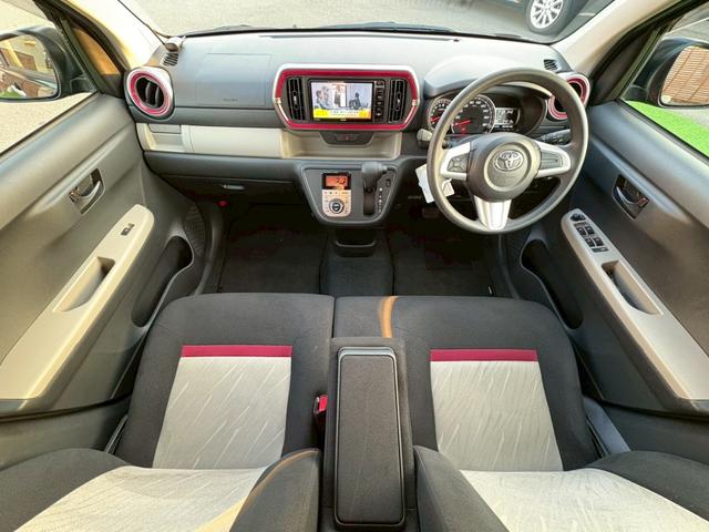 パッソ モーダ S 4WD 社外フルセグナビ 純正エンジンスターター 寒冷地仕様 バックカメラ Bluetooth 衝突軽減 レーンアシスト アイドリングストップ 電動格納ミラー シートヒーター スペアキー ETC 禁煙(3枚目)