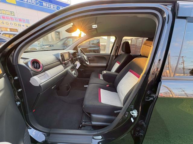 パッソ モーダ S 4WD 社外フルセグナビ 純正エンジンスターター 寒冷地仕様 バックカメラ Bluetooth 衝突軽減 レーンアシスト アイドリングストップ 電動格納ミラー シートヒーター スペアキー ETC 禁煙(13枚目)