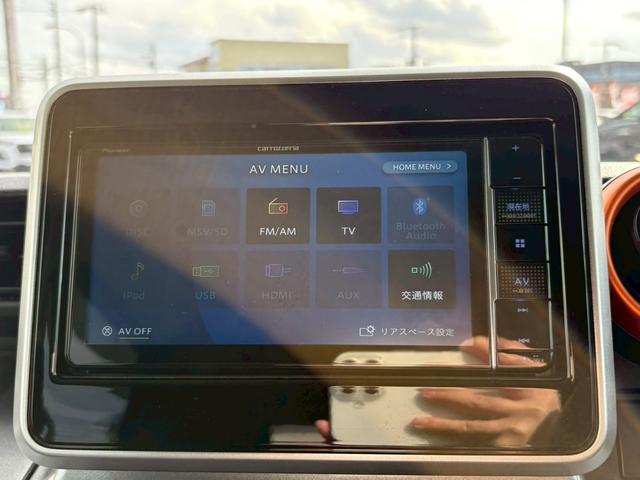 スペーシアギア ハイブリッドＸＺ　ターボ　４ＷＤ　社外フルセグナビ　社外エンジンスターター　両側電動スライドドア　ルーフレール　寒冷地仕様　バックカメラ　Ｂｌｕｅｔｏｏｔｈ　衝突軽減　クルコン　パドルシフト　レーンアシスト　シートヒーター（19枚目）