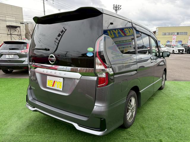 セレナ ハイウェイスターV 4WD 純正10インチフルセグナビ 純正エンジンスターター 電動自動ハンズフリースライドア アラウンドビュー Bluetooth 衝突軽減 パークアシスト ブラインドスポットモニター シートヒーター(7枚目)
