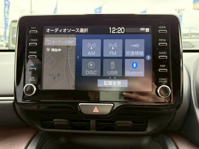 ヤリスクロス ハイブリッドＺ　４ＷＤ　トヨタセーフティセンス　禁煙　ＢＳＭ　ナビ機能付きディスプレイオーディオ　パノラミックビューモニター　フルセグＴＶ　Ｂｌｕｅｔｏｏｔｈ　ＥＴＣ　ＡＣ１００Ｖ電源　ハンズフリーパワーバックドア　レーダークルコン　シートヒーター（21枚目）