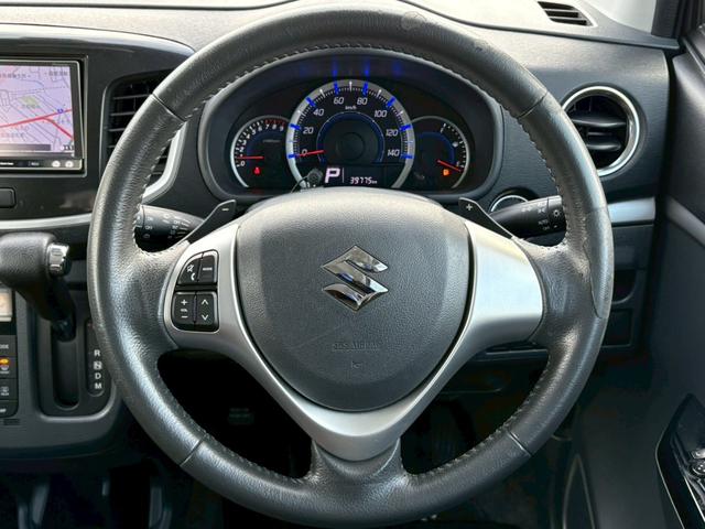 ワゴンＲスティングレー Ｔ　４ＷＤ　東京仕入　ターボ　レーダーブレーキサポート　禁煙　メモリーナビ　フルセグＴＶ　Ｂｌｕｅｔｏｏｔｈ　ＥＴＣ　シートヒーター　パドルシフト　スマートキー　プッシュスタート　ＨＩＤ　フォグ　オートライト　純正アルミ　ウィンカーミラー　リアスポイラー（11枚目）